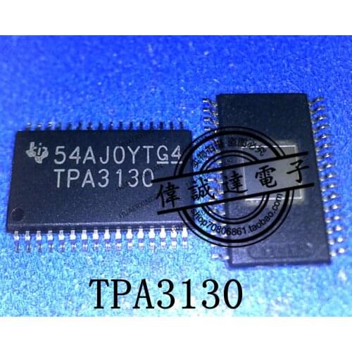 1Pieces New Original TPA3130 TPA3130D2DAPR HTSSOP32 6 In Stock Real Picture