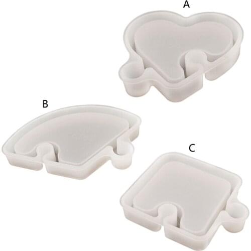 Cosmetic Large Silicone Tray Mold for DIY Jewelry Holder Cosmetics Organizer