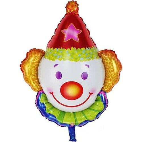 Clown Foil Balloons Children Classic Toys Inflatable Helium Balloon Birthday Air Balloon Balloons Event Party Decoration