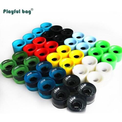 Playful Bag 70x51mm skateboard wheels Skating sport DIY accessory Longboard wheels Colorful skateboard wheel AMB32