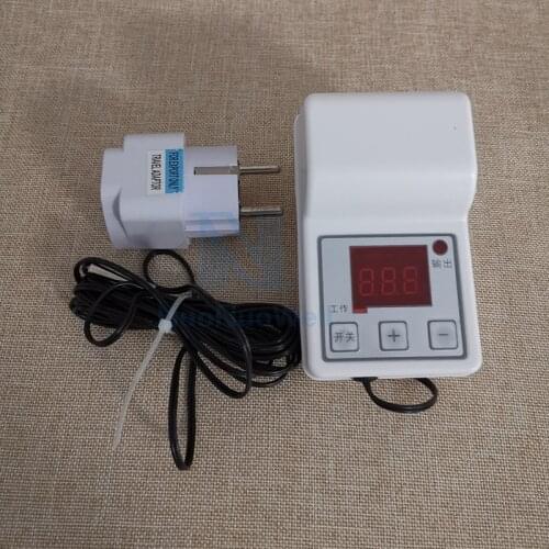 Intelligence Temperature Controller Greenhouse Soil/Air Heating Wire Accessories Automatic Thermostat Switch Conversion Socket