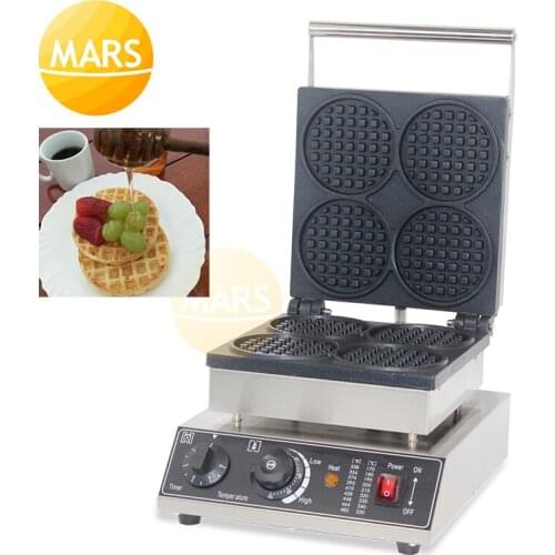 1750W Commercial Non-stick Waffle Maker Machine Electric 110V 220V Waffle Stick Baker Waffle Iron Cake Oven Breakfast Baker