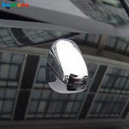 Rear Window Windscreen Wiper Washer Spray Nozzle Cover Trim For KIA Sportage 2007 2008 2009 2010 ABS Chrome Car Accessories 2pcs