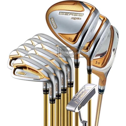 New Golf Clubs HONMA S-07 Golf Compelete Set Men Driver wood Irons Putter Clubs R or S Flex Graphite Shaft Free Shipping No Bag