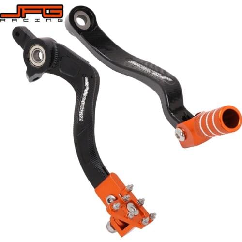 Motorcycle CNC Shifter Shift Rear Foot Brake Pedal Lever For KTM XCFW XCF XCW EXCF EXC SMR SXF 250 350 450 500 505 530 Dirt Bike