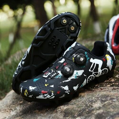 Zapatillas Ciclismo New Ultralight Self-Locking Cycling Shoes Racing Road Bike Triathlon Shoes Bicycle Lock Sneakers