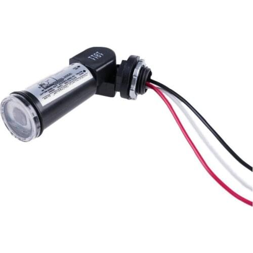 1pcs Photocell Sensor LED Dawn Outdoor Swivel Photo Cell Light Control Photocell Sensor 120-220V Anti-corrosion and Anti-aging