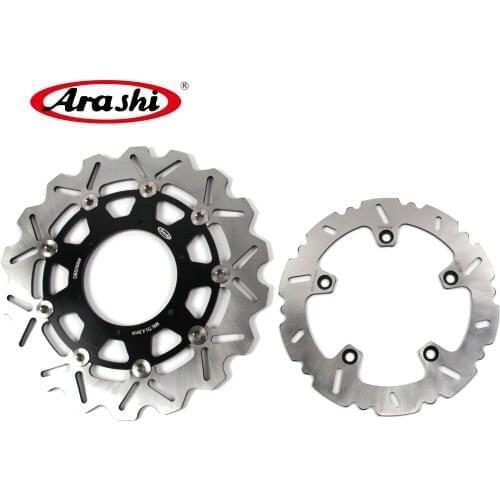 Arashi 1 Set CNC Floating Front Rear Brake Discs For BMW F650GS ABS 2008-2011 Brake Rotors F 650 GS ABS 2008 2009 2010 2011