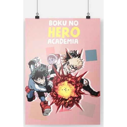 Boku No Hero academia Izuku Bakugo Anime Canvas Poster Painting Wall Art Decor Living Room Bedroom Study Home Decoration Prints
