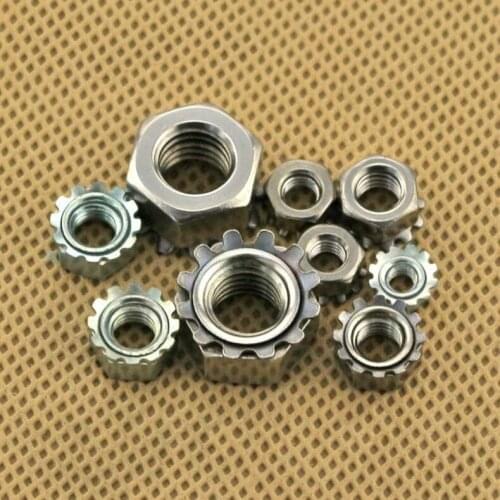 304 Stainless Steel K Type Nut M3/4/5/6/8/10 A2-70