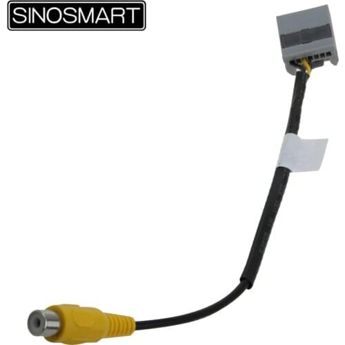 SINOSMART C7 Reversing Camera Connection Cable for Honda CRV 2013 DA (Alpine Player) OEM Monitor without Damaging the Car Wiring