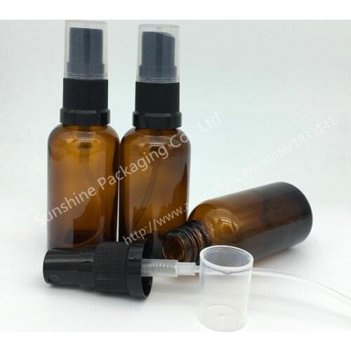 500pcs 30ml Refillable Sprayer Bottles Esstenial Oil Liquid Empty Atomizer Makeup Spray Bottle Perfume Glass Vial