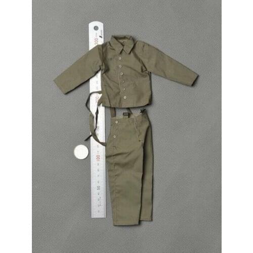 1/6 Scale WWII Solider Suit Set Model for 12" Male Action Figure