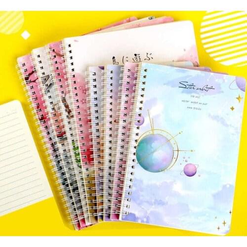 Planner Organizer Notebooks 4pcs- 2021 and Journals Cute Daily Planner Notebook School Office Kawaii Stationery