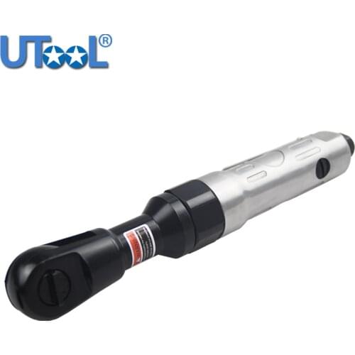 1/2" 3/8” Dr. Drive Air Pneumatic Powered Ratchet Impact Socket Wrench Power Right Angle Tool