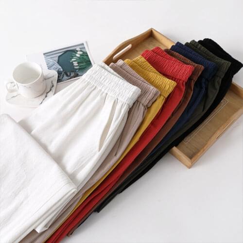 Shzxssfy Women's Loose Pants