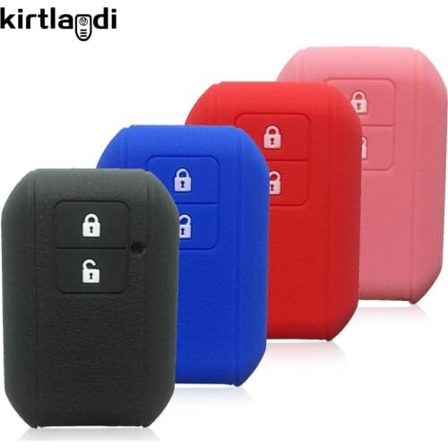 Silicone Key Case Cover Holder for Suzuki Swift 2018 2020 2021 for Suzuki Monopoly Ertiga Wagon R Car Key Cover Keychian Shell