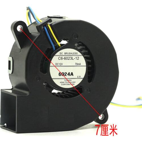 Projector blower New Original C6-6023L-12 DC12V 70mA 60x23MM for Projetor Blower cooling fan