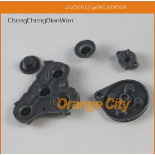 ChengChengDianWan Replacement For Nintendo GameCube NGC Controller Conductive Silicone Button Pad 2sets/lot