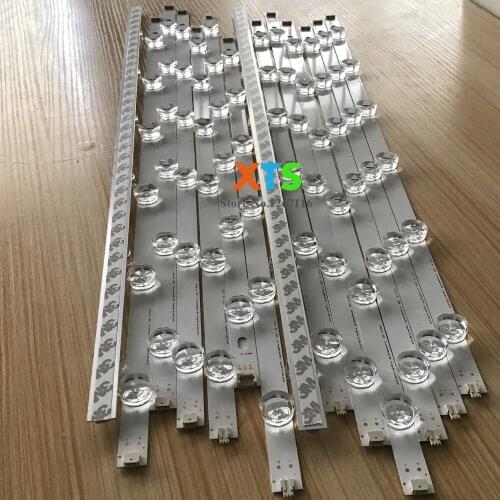 10set=140pcs LED strip For LG 55" TV 55LN5700 55LN5200 LN54M550060V12 55LN5400 POLA2.0 55 Innotek POLA 2.0 LZ55O1LCEPWA