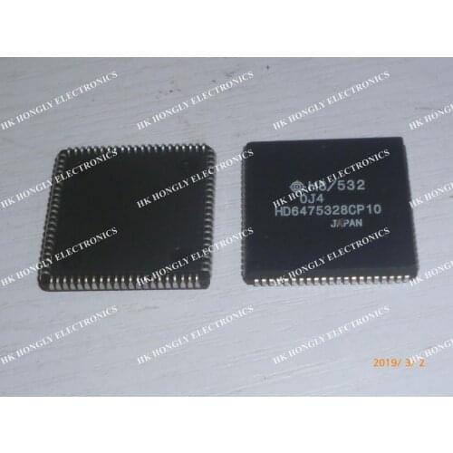 2PCS HD6475328CP10 PLCC84