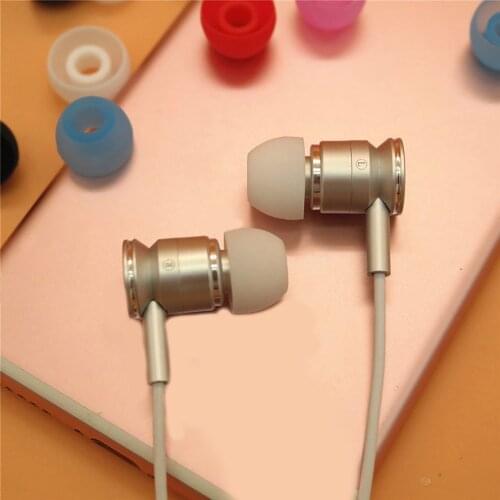 4.5mm In-ear Bowl Type Silicone Earphones Ear Caps Soft Headphone Cover Silicone Earplugs Headset Cover