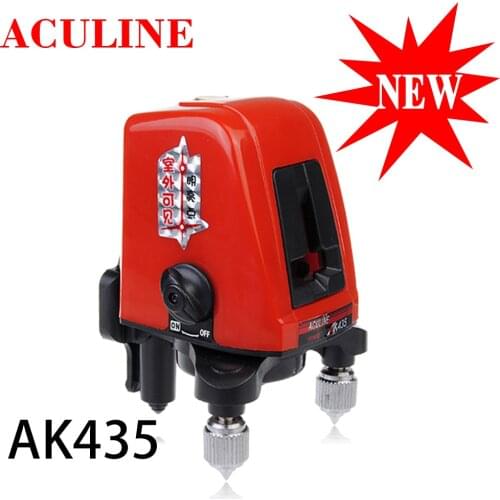 AK435 Laser Leveling Unit Portable Red 3D Laser Level 360 Distance Meter Level Laser Line Measure as Construction Tools A8826