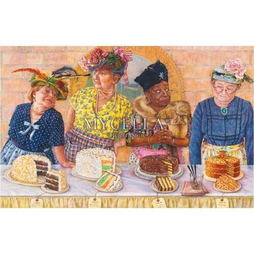 Diamond Embroidery Elderly Women 5D DIY Diamond Painting Full Rhinestone Cross Stitch Home Decor Mosaic Kits Christmas Gifts