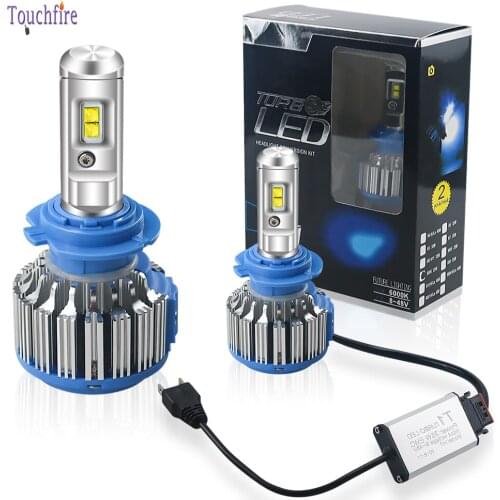 2Pcs H1 H3 H4 H7 H11 H13 880 9004 9005 HB3 9006 HB4 9012 880 881 Car LED Auto Bulbs Headlight 6000K 7000LM 6000k Lights white