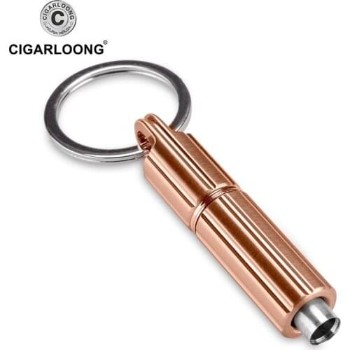 Free ship hot sale cigar drill mini cigar scissor cutter Tool pocket cigar punch with Gift Box CD-0119