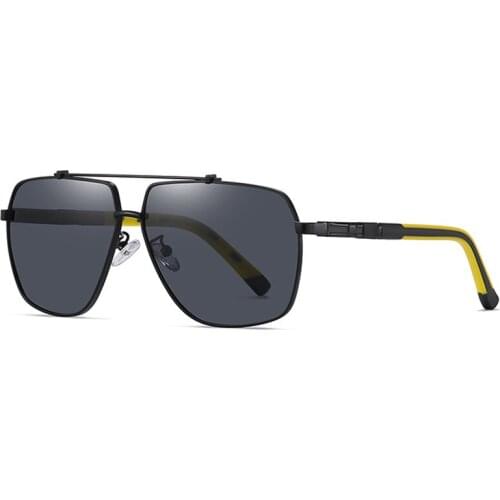 DOISYER 2021 New Sunglasses Men Polaroid Sunglasses Two color spring sunglasses with large frame