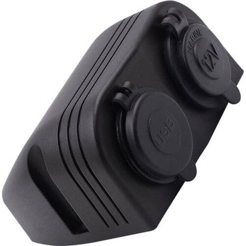 4.2A dual USB car phone charger with light cigarette lighter is used for ships, cruise ships and trucks