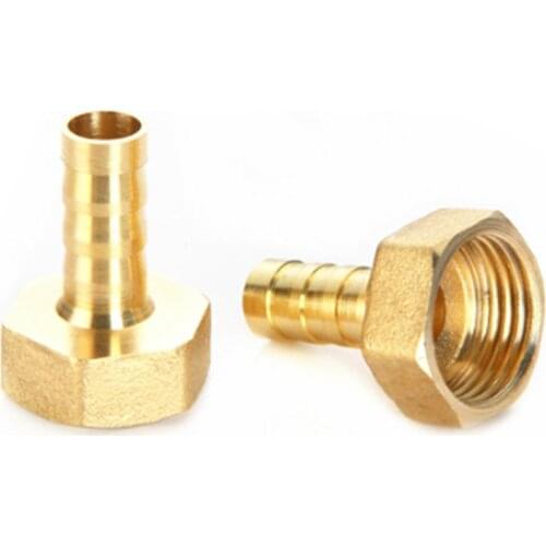 Brass Hose Fitting 4mm-19mm Barb Tail 1/8" 1/4" 1/2" 3/8" BSP Female Thread Copper Connector Joint Coupler Adapter