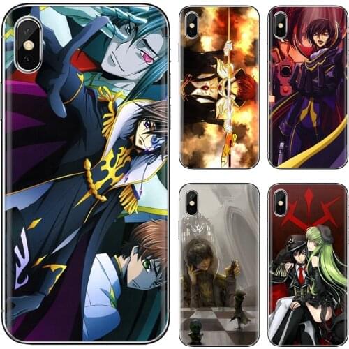 For iPhone iPod Touch 11 12 Pro 4 4S 5 5S SE 5C 6 6S 7 8 X XR XS Plus Max 2020 Anime Julius Kingsley Code Geass Soft TPU Covers