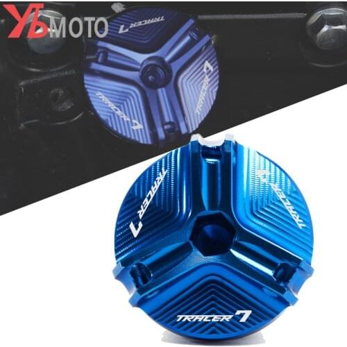 New For Yamaha TRACER 7 /GT 2021 tracer 7gt Motorcycle Accessories Engine Oil Filler Cup Plug Cover cap Screw