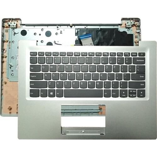 NEW Laptop For Lenovo Ideapad 120S-14 120S-14IAP 120S-14IKB Palmrest Computer Case Baseus Case Palmrest Upper Case With Keyboard