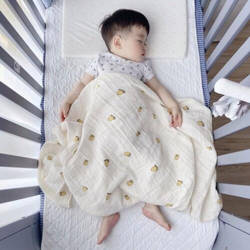 Newborn Baby Blanket Soft Organic Muslin Baby Swaddle Wrap Cotton Bamboo Infant Toddler Stroller Cover Bath Towel Kids Bedding