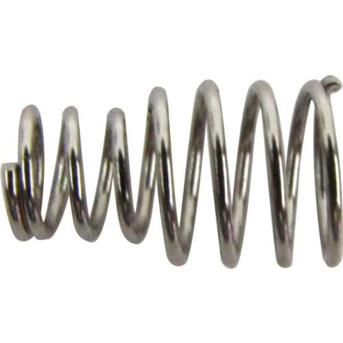 NEW 50pcs Tower Shape Guitar Bridge Springs Mounting Springs Chrome 12x6.5-4.5mm