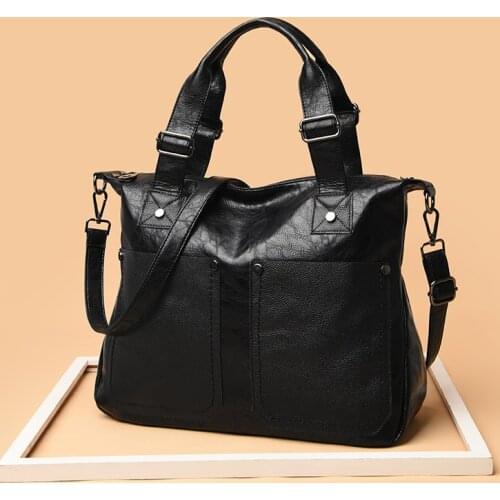 Women Handbag Leather Luxury Women Bag Designer Big Capacity Shopper Shoulder Bags sac Ladies Tote Crossbody Bag For Women