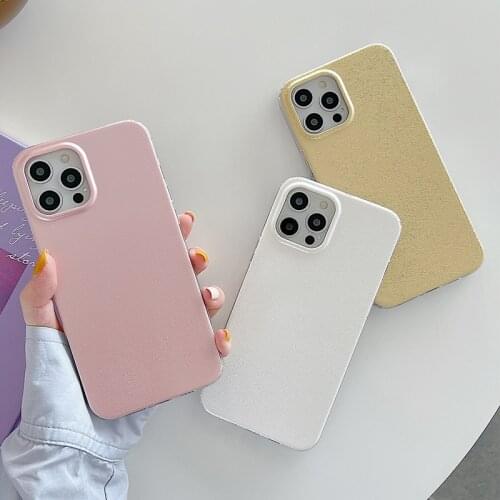Luxury Square Texture Phone Case For iphone 12 11 Pro Max Mini XR X XS 8 7 Plus SE 2020 Shockproof Soft TPU Silicone Case Cover