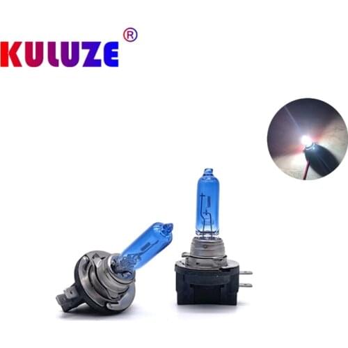 KULUZE 2Pcs H11B 55W Super White Halogen Bulb Fog Lights High Power Car Headlights Lamp PGJY19-2 100W Wholesale Car Light 5800K