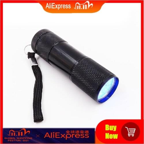 9W UV Resin Curing Lamp Light LED 395nm UV Flashlight For Epoxy UV Resin Cure Adhesive Glue Jewelry Equipments Tool