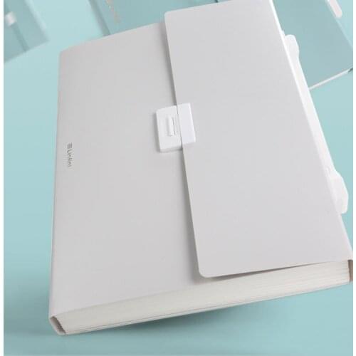 Fresh Color Expanding File Folder document Bag A4 Organizer Paper Holder Document Folder School Supplies business folder