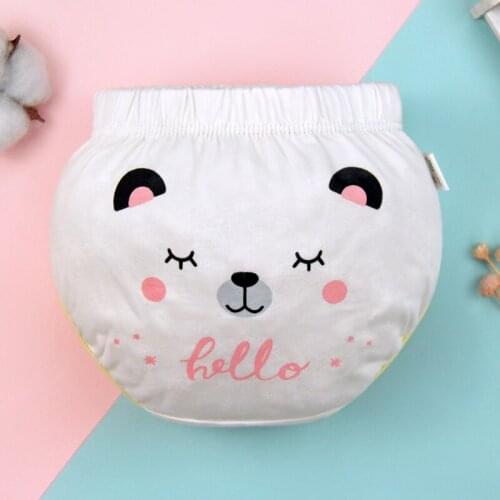 Lucky Big Cat Girls' briefs, female baby, childrens underwear, cotton baby, little girl, toddler shorts