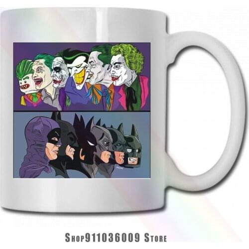 Legendary Heroes Funny Cartoon mug cup tazas
