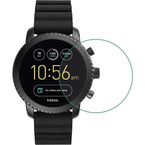 Tempered Glass Protective Film Ultra Clear Guard For Fossil Q Explorist Gen 3 Generation Watch Smartwatch Screen Protector Cover