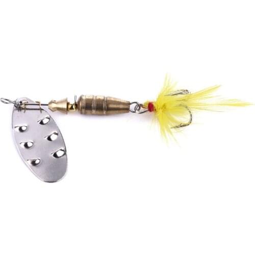 1PCS 68mm 7.4g Sequin Spoon Wobbler Hook Fishing Lures Spinner Baits Swimbait Fishing Tackle