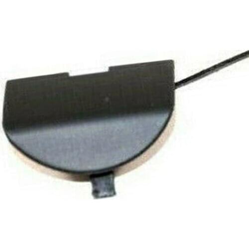 1pc Car Front Bumper Towing Eye Cover Cap Primed Auto Exterior Accessories For 2007-2015 Fiat 500 500C