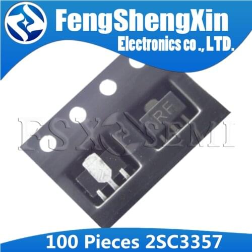 100pcs/lot New 2SC3357 RF RE C3357 3357 SOT-89 high frequency tube triode