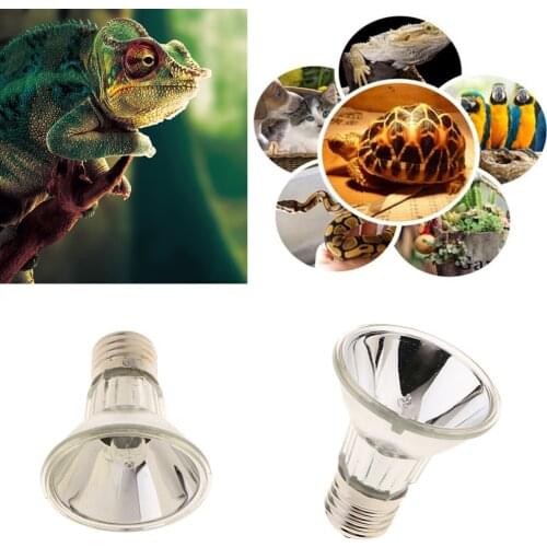 220V Full UVA UVB Sunlamp Retile Terrarium Basking Heating Light E27